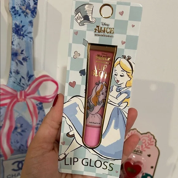 Disney Alice in Wonderland Lip Gloss - Choice of 1 - Picture 3 of 5